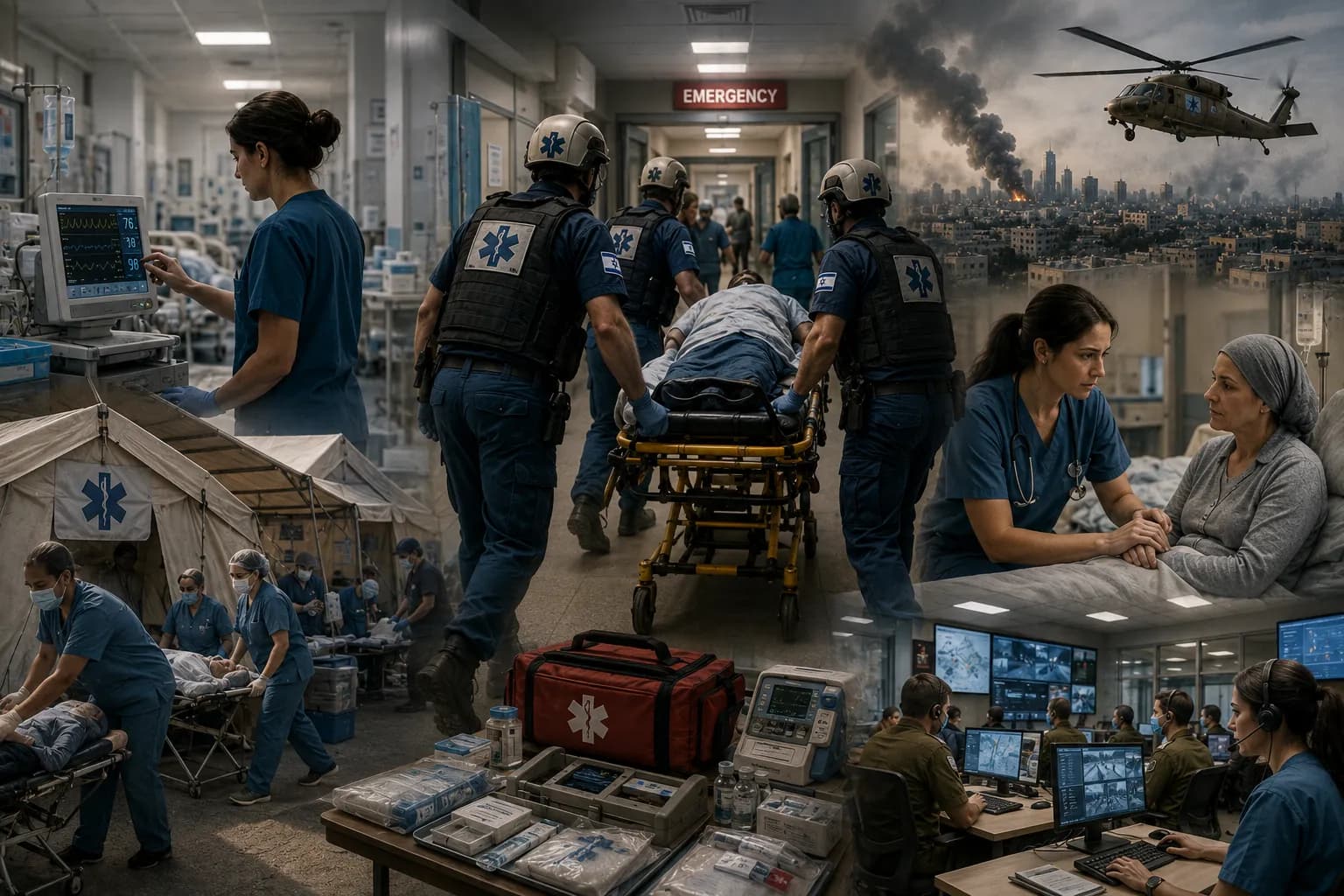 המעבר של בתי חולים בתקופות מלחמה: המשכיות הטיפול במצבים קיצוניים